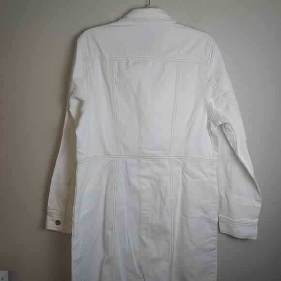 NWT FRYE long sleeve denim mini dress. - Picture 5 of 9